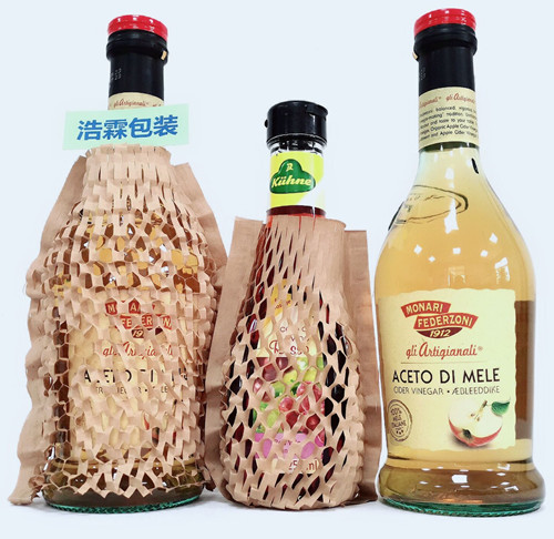 定制醋瓶蜂窝纸袋