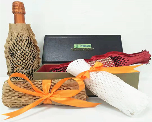 红酒蜂窝缓冲包装纸